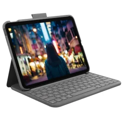 Logitech Slim Folio Tangentbordsfodral för iPad (10:e gen) och iPad (A16)