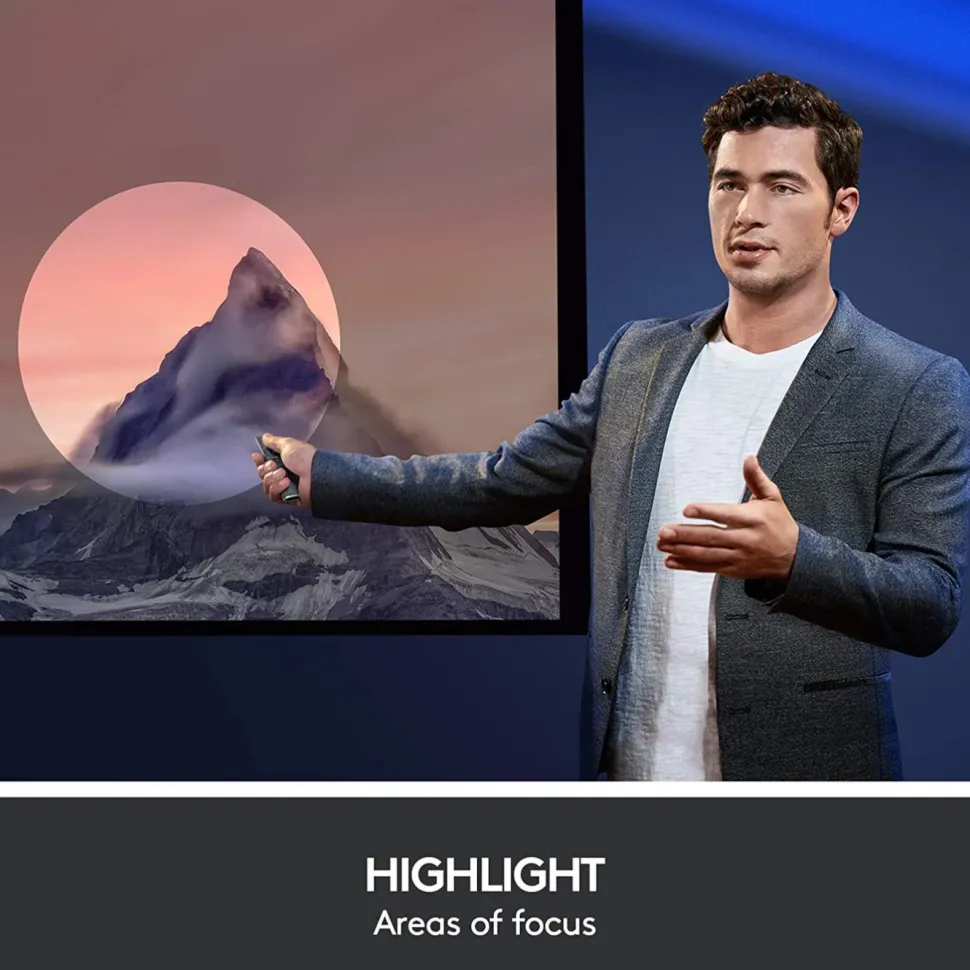 Logitech Spotlight Presentationsverktyg