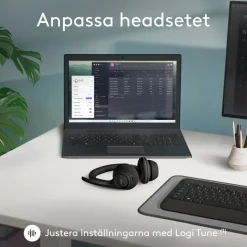 Logitech Zone 300 Trådlöst headset Graphite