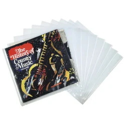LP-fodral Plastfickor för vinyl 10-pack