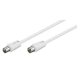 Luxorparts Antennkabel Vit 2,5 m