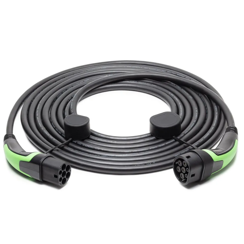 Luxorparts BEV Typ 2 Laddkabel för elbil 22 kW 3 fas 10 m
