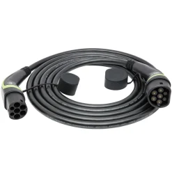 Luxorparts BEV Typ 2 Laddkabel för elbil 22 kW 3 fas 8 m
