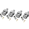 Luxorparts BNC-kontakt Hane för crimpning 4-pack