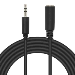 Luxorparts Förlängningskabel med 3,5 mm-kontakt 3 m