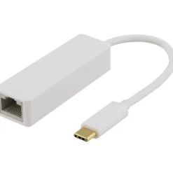 Luxorparts Gigabit-nätverkskort USB-C Vit