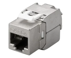 Luxorparts Keystone-jack Cat. 6a FTP verktygsfri