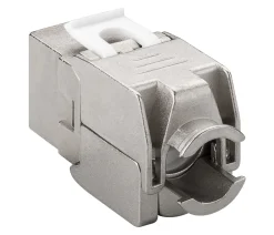 Luxorparts Keystone-jack Cat. 6a FTP verktygsfri
