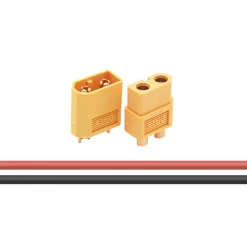 Luxorparts Kontaktset XT60 med krympslang 10 par