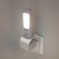 Luxorparts Laddningsbar ficklampa och nattlampa