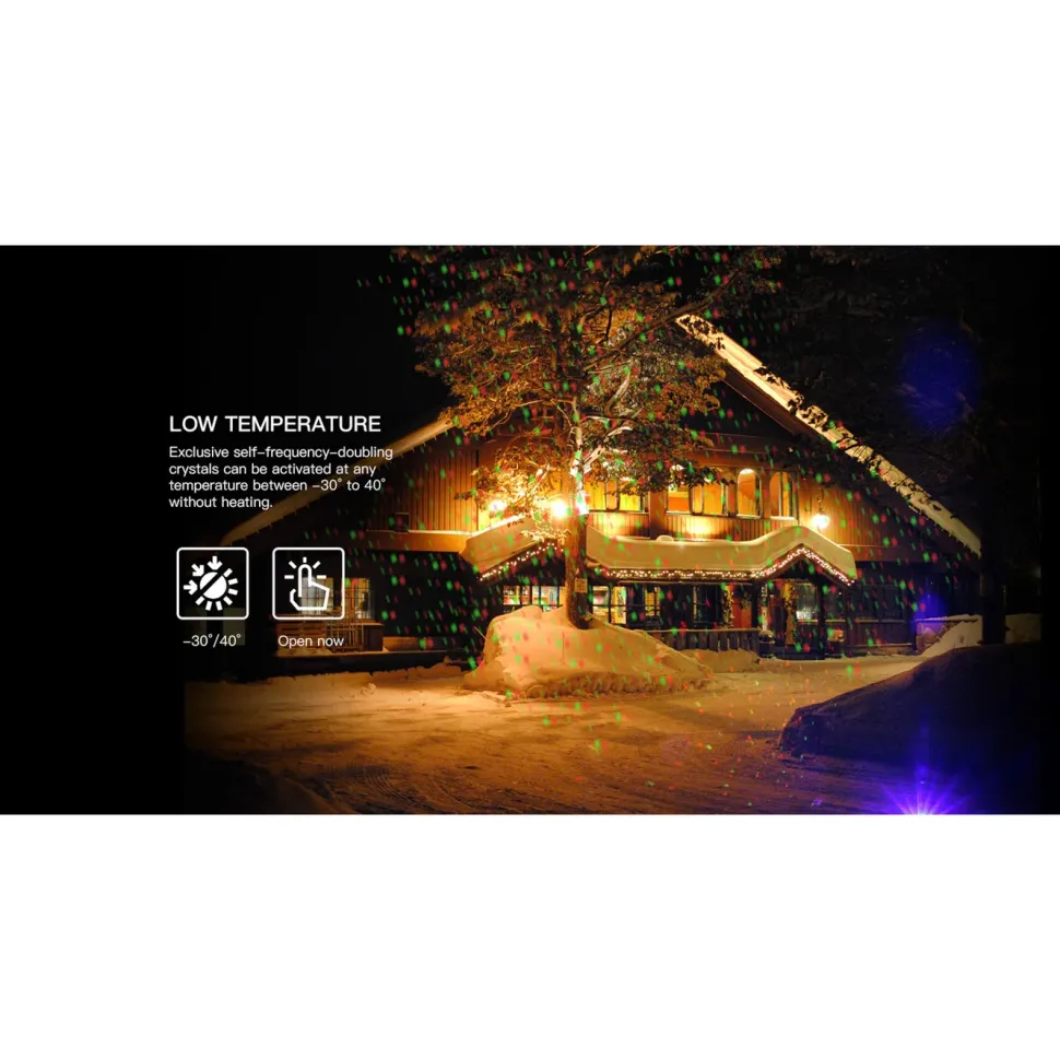 Luxorparts Laserprojektor Regnshow