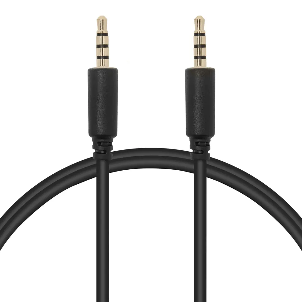 Luxorparts Ljudkabel med 3,5 mm-kontakt 1 m