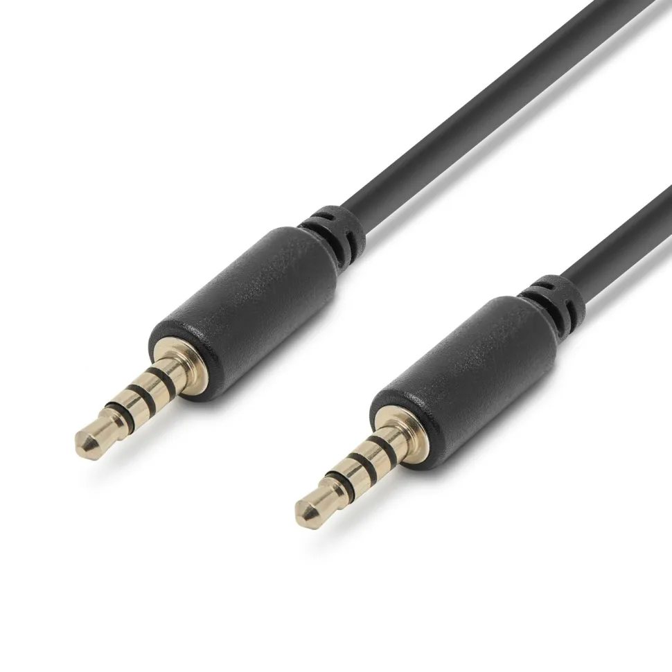 Luxorparts Ljudkabel med 3,5 mm-kontakt 1 m