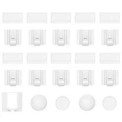 Luxorparts Magnetiska lås för skåp och lådor 10-pack