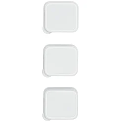 Luxorparts Magnetisk kabelklämma Vit (3-pack)