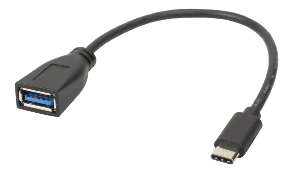 Luxorparts OTG-adapter USB-C till USB-A 0,2 m