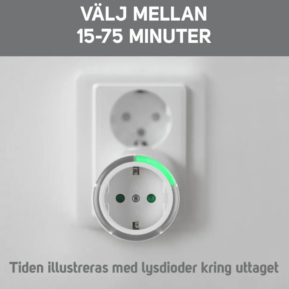 Luxorparts Säkerhetstimer 15-75 min