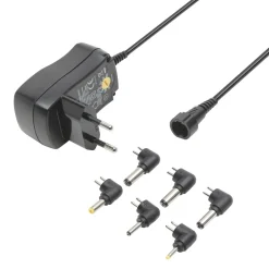 Luxorparts Ställbar nätadapter 3-12 V (DC) 7,2 W