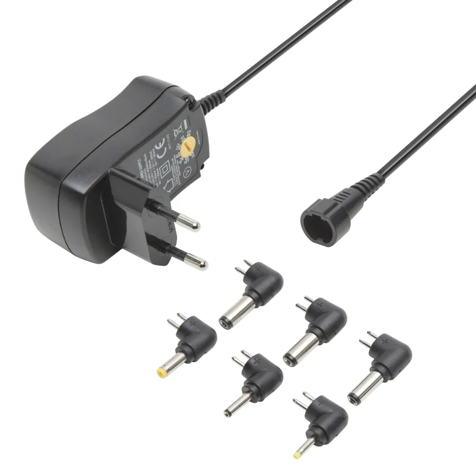Luxorparts Ställbar nätadapter 3-12 V (DC) 7,2 W