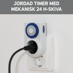 Luxorparts Timer 24 h Jordad 2-pack