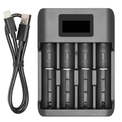 Luxorparts Universal Multi Charger 4 Multiladdare