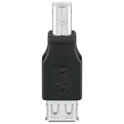Luxorparts USB-A- till USB-B-adapter USB 2.0 Version 2
