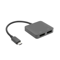 Luxorparts USB-C till dubbla Displayport