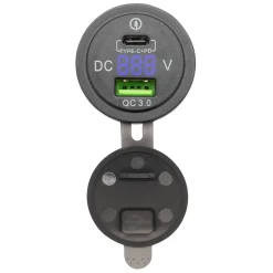 Luxorparts USB-laddare för panelmontage 30 W