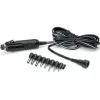 Luxorparts 12 V-adapter med 8 DC-pluggar 24W