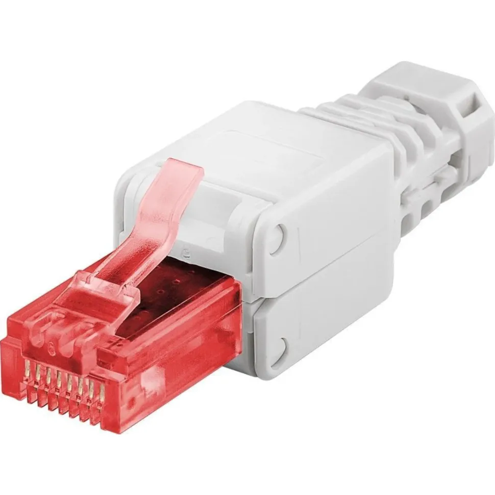 Luxorparts Verktygsfri RJ45-kontakt Cat. 6