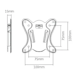 Luxorparts Väggfäste för bildskärm 13-27"