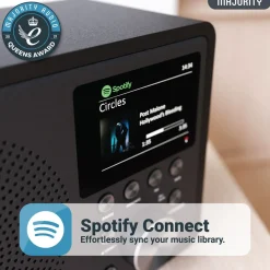 Majority Touro Internet Radio med Wifi och AM/FM