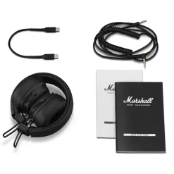 Marshall Major V trådlösa on-ear-hörlurar Black
