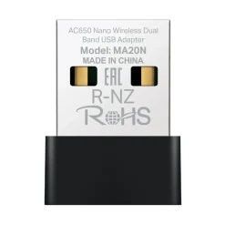 Mercusys MA20N AC650 USB-nätverksadapter