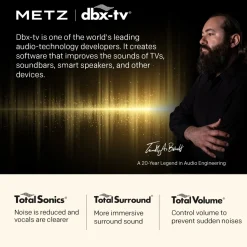 METZ Bärbar 12 V Google TV 32