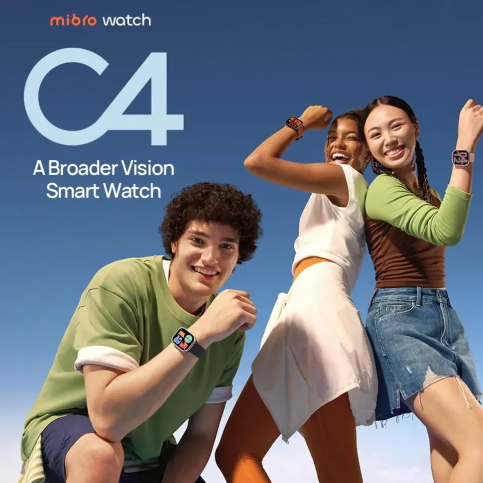 Mibro Watch C4 smartklocka Mörkgrå