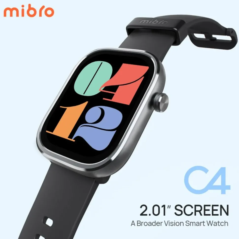 Mibro Watch C4 smartklocka Mörkgrå
