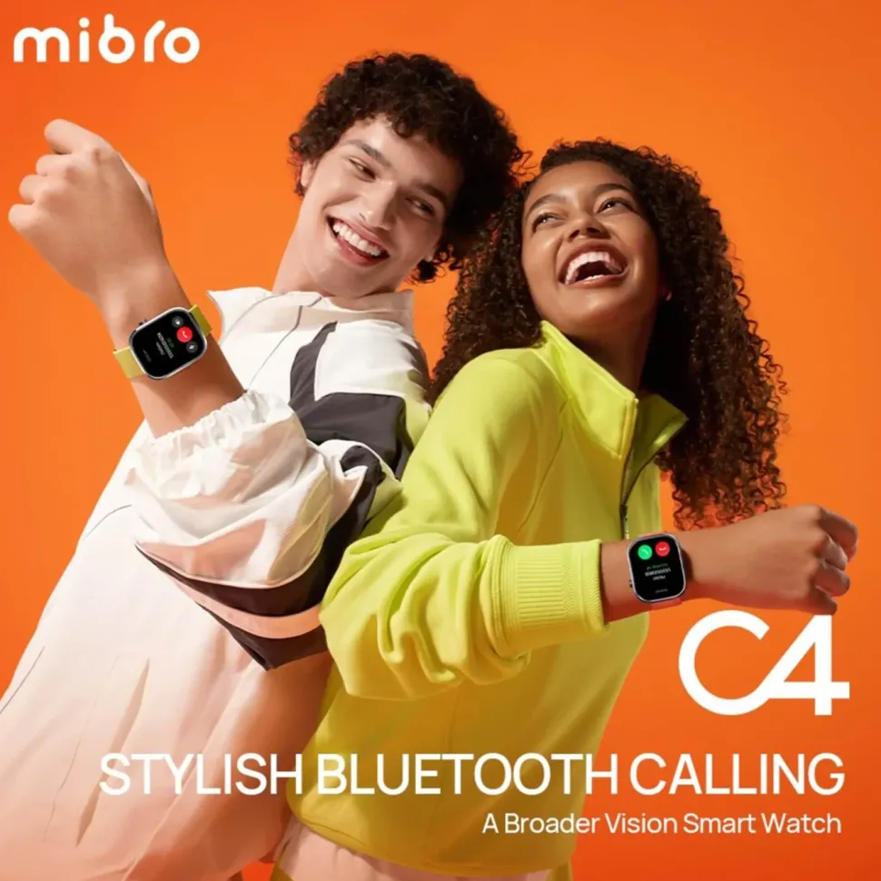 Mibro Watch C4 smartklocka Mörkgrå
