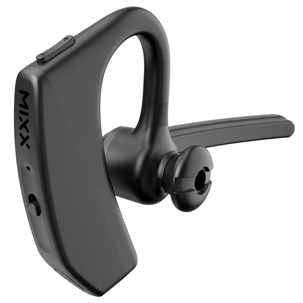 MIXX Mono Headset B10 trådlöst med ENC-mikrofon Svart