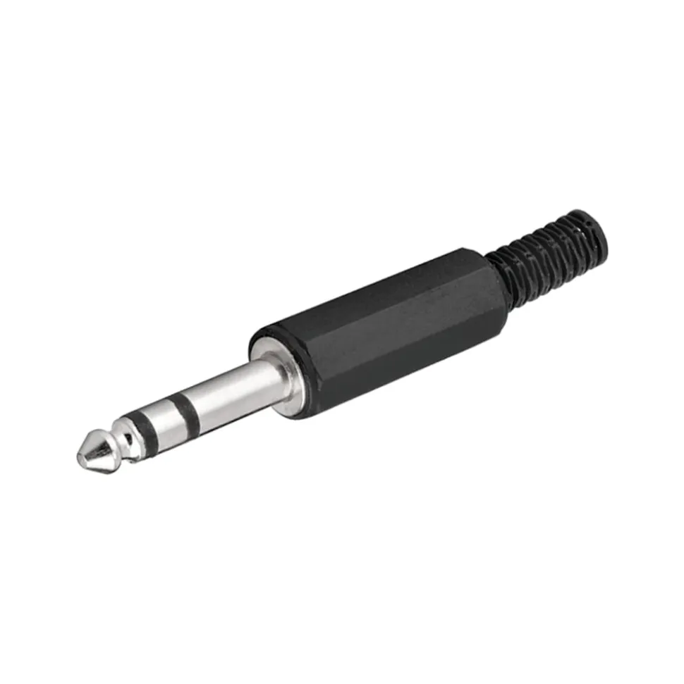 6,3 mm-kontakt Hane Stereo