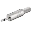 3,5 mm-kontakt i metall Hane Mono