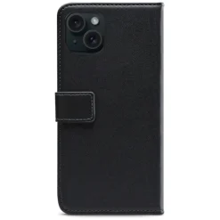 Mobilize Classic Gelly Wallet Book Case – Mobilskal för iPhone 15 Plus Svart