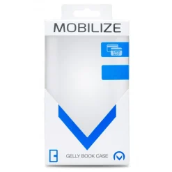 Mobilize Classic Gelly Wallet Book Case – Mobilskal för iPhone 13 Pro Max Svart