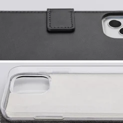 Mobilize Classic Gelly Wallet Book Case – Mobilskal för iPhone 14 Pro Max Svart