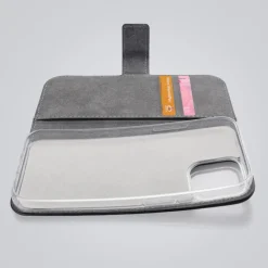 Mobilize Classic Gelly Wallet Book Case – Mobilskal för iPhone 16 Pro Max Svart