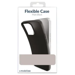 Mobilize Rubber Gelly Case – Mobilskal för iPhone 15 Plus Svart
