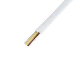 Modulkabel vit - 6 ledare