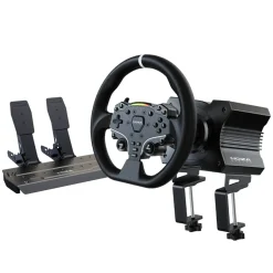 MOZA Racing R5 racingsimulator med ratt och pedaler