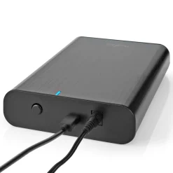 Nedis Hårddiskkabinett 3,5”/2,5” HDD & SSD USB-C 3.2 Gen 1