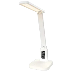 Nedis Laddbar LED-skrivbordslampa med display